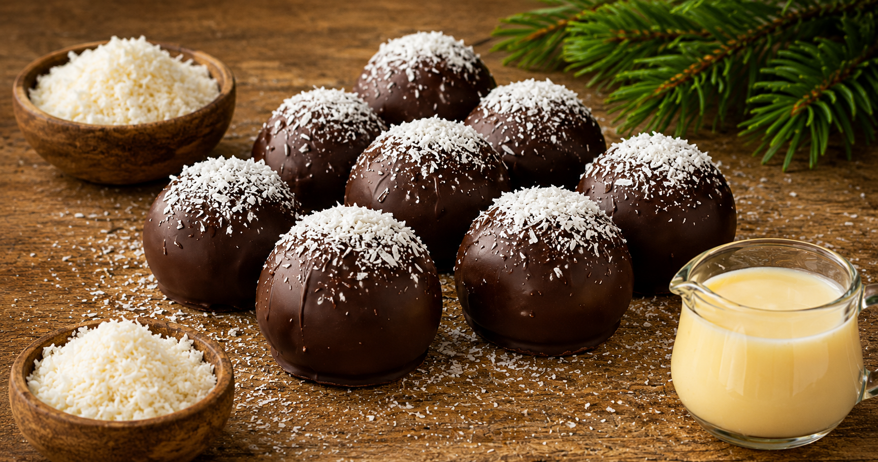 Kokos-Pralinen – nur 3 Zutaten, in 10 Minuten fertig & absolut süchtig machend