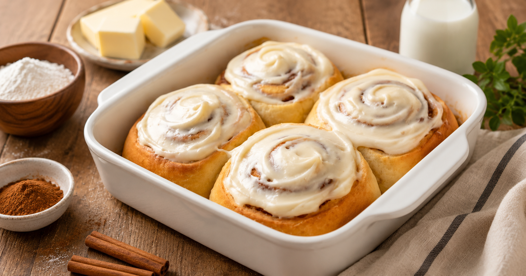 Diese Zimtschnecken mit Frischkäse-Frosting schmecken besser als vom Cinnabon