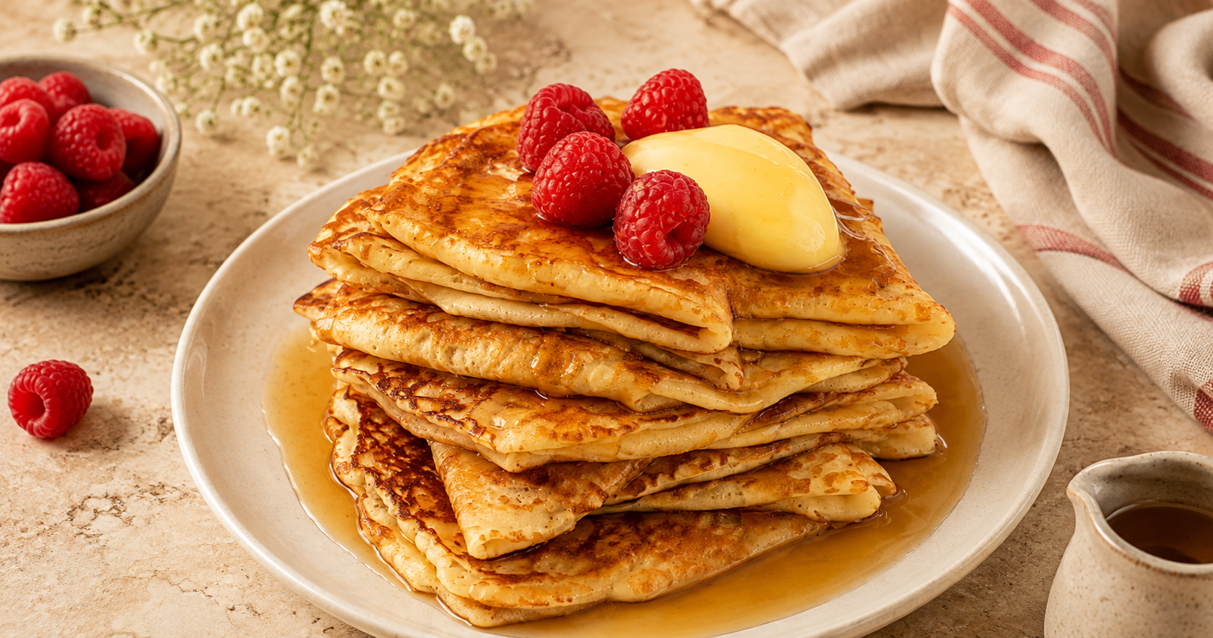 Fluffige Protein-Pfannkuchen – in nur 10 Minuten fertig