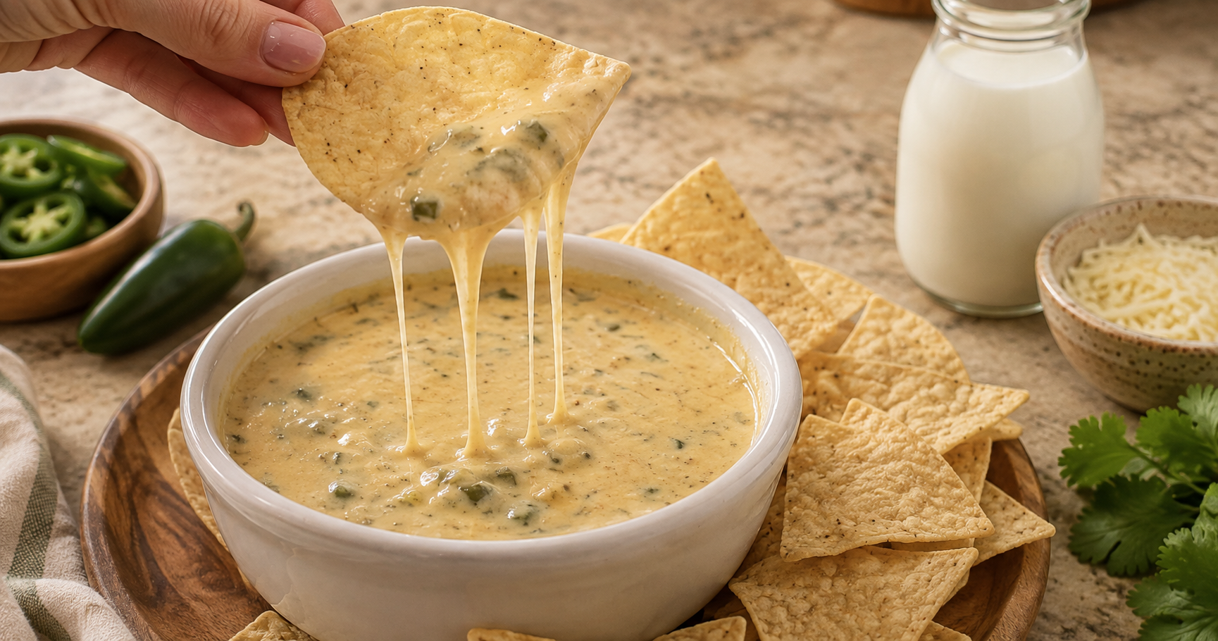 Mexikanischer Käse-Dip – extra cremig, würzig und in wenigen Minuten fertig