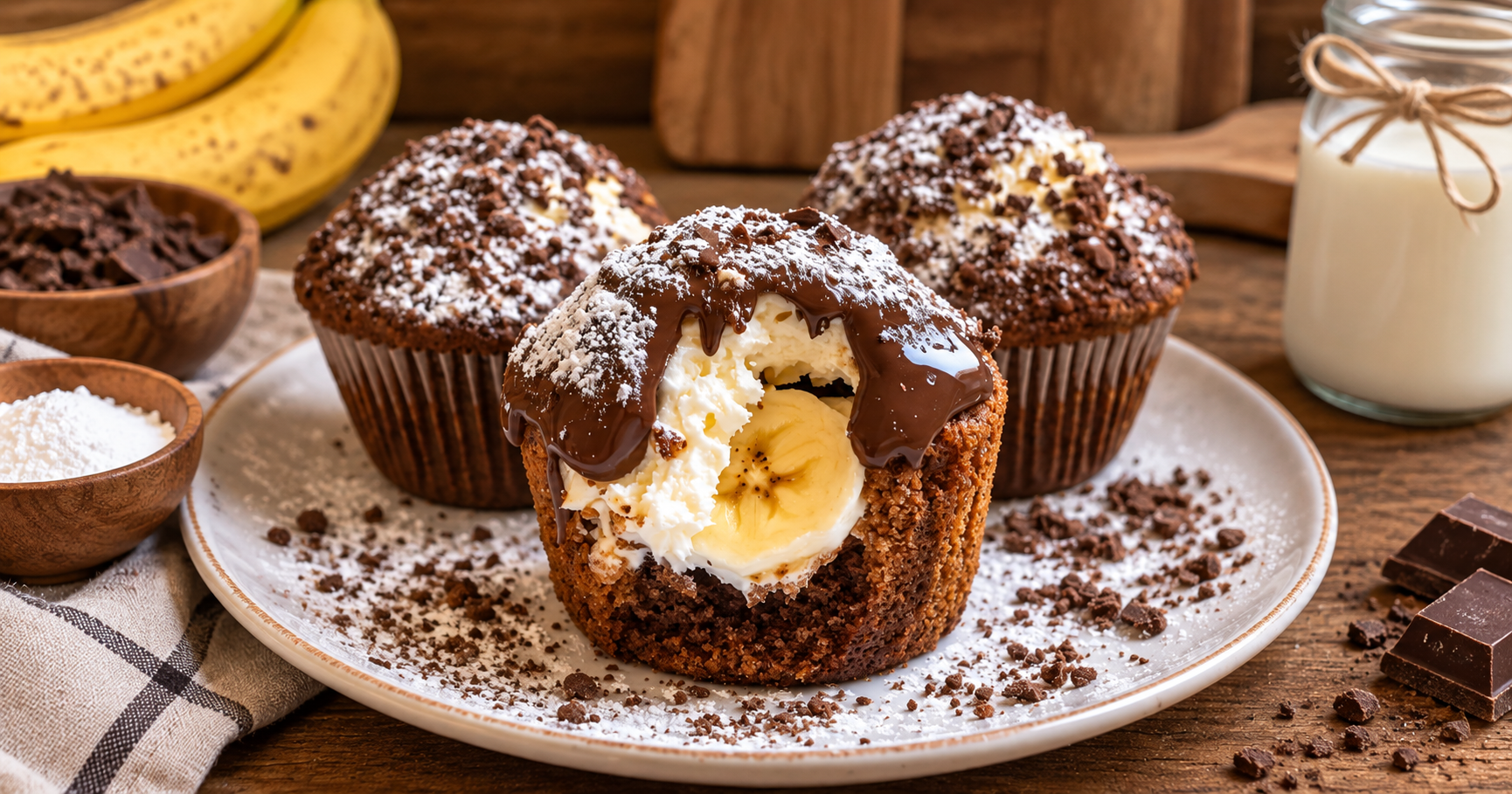 Diese Maulwurf-Muffins sind der Star auf jedem Tisch – fluffig, cremig & schokoladig