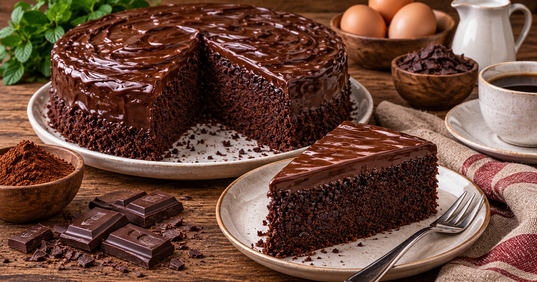 Schokokuchen – in kurzer Zeit fertig & unglaublich saftig